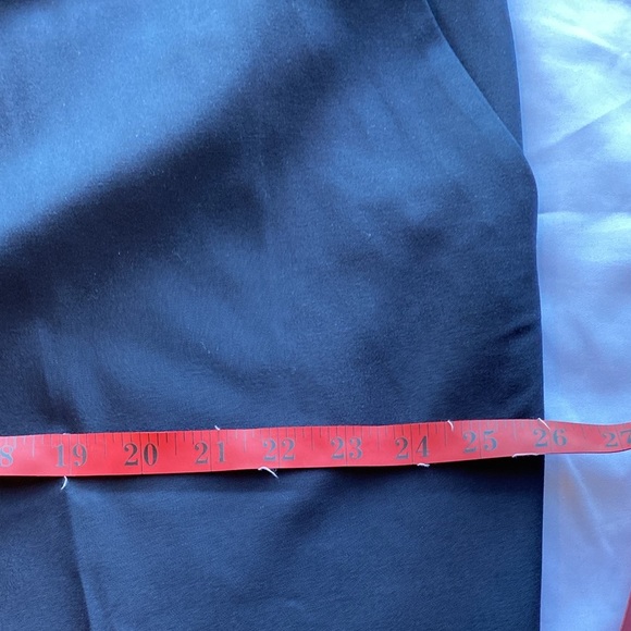 NWT 💙 Halogen Nordstrom “Taylor Fit” Wide-Leg, Stretch, Navy Blue Trouser, 22 - Picture 12 of 16